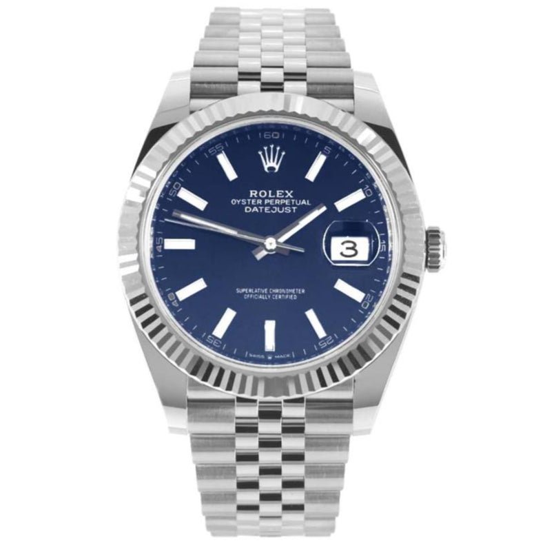 Rolex Datejust 41mm Bleu neuve 09/2024 - Daniel de Guy