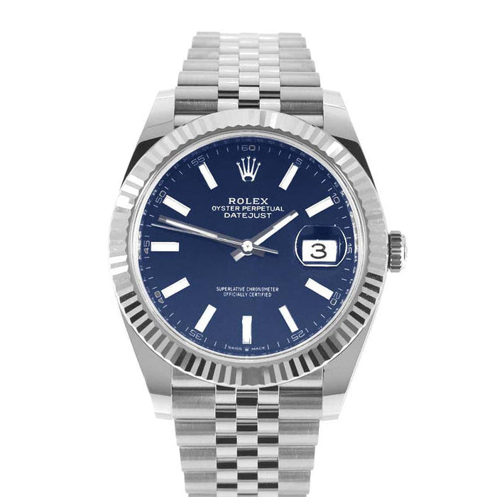 Rolex Datejust 41mm Bleu Like New 2022