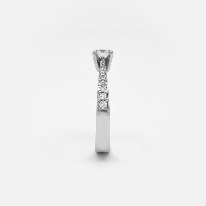 Solitaire 'Pure Love' Full Diamants